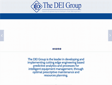 Tablet Screenshot of dei-group.com